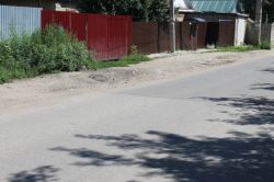 Подъездная дорога к посёлку Саксагай дождалась ремонта