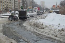 На улице Тархова открылась зимняя навигация