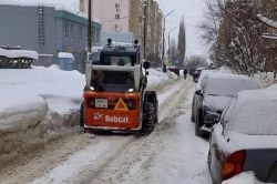 Очистка улиц Юбилейного ведется на постоянной основе