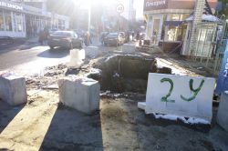 Жители 1-й Дачной пожаловались на забытые раскопы