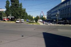 На улице Технической устранили выбоины и просадку