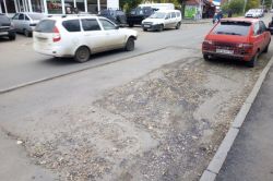 Улица Алексеевская ждет окончания ремонта