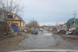 На Зерновой устранили потоп по пути к перинатальному центру