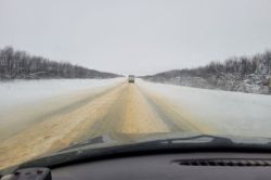 Саратовцы продолжают жаловаться на плохую уборку федеральной трассы