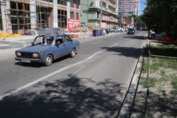 В центре Саратова образовалась глубокая просадка