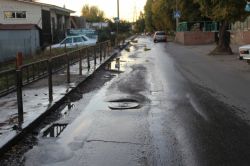 Движение по улице Безымянной возможно лишь по одной полосе