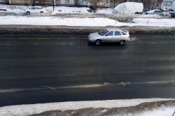 Разрушается покрытие на улице Большой Садовой