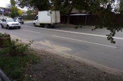 На отремонтированной улице Технической появились просадки